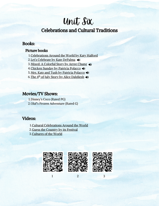 Full Year My World, My Story- 1st & 2nd Grade Curriculum- DIGITAL DOWNLOAD