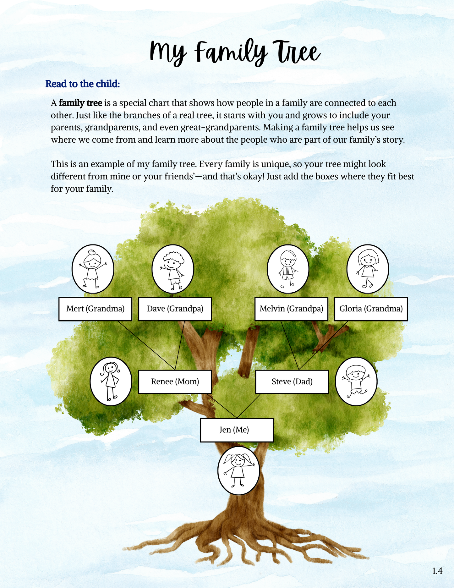 Full Year My World, My Story- 1st & 2nd Grade Curriculum- DIGITAL DOWNLOAD