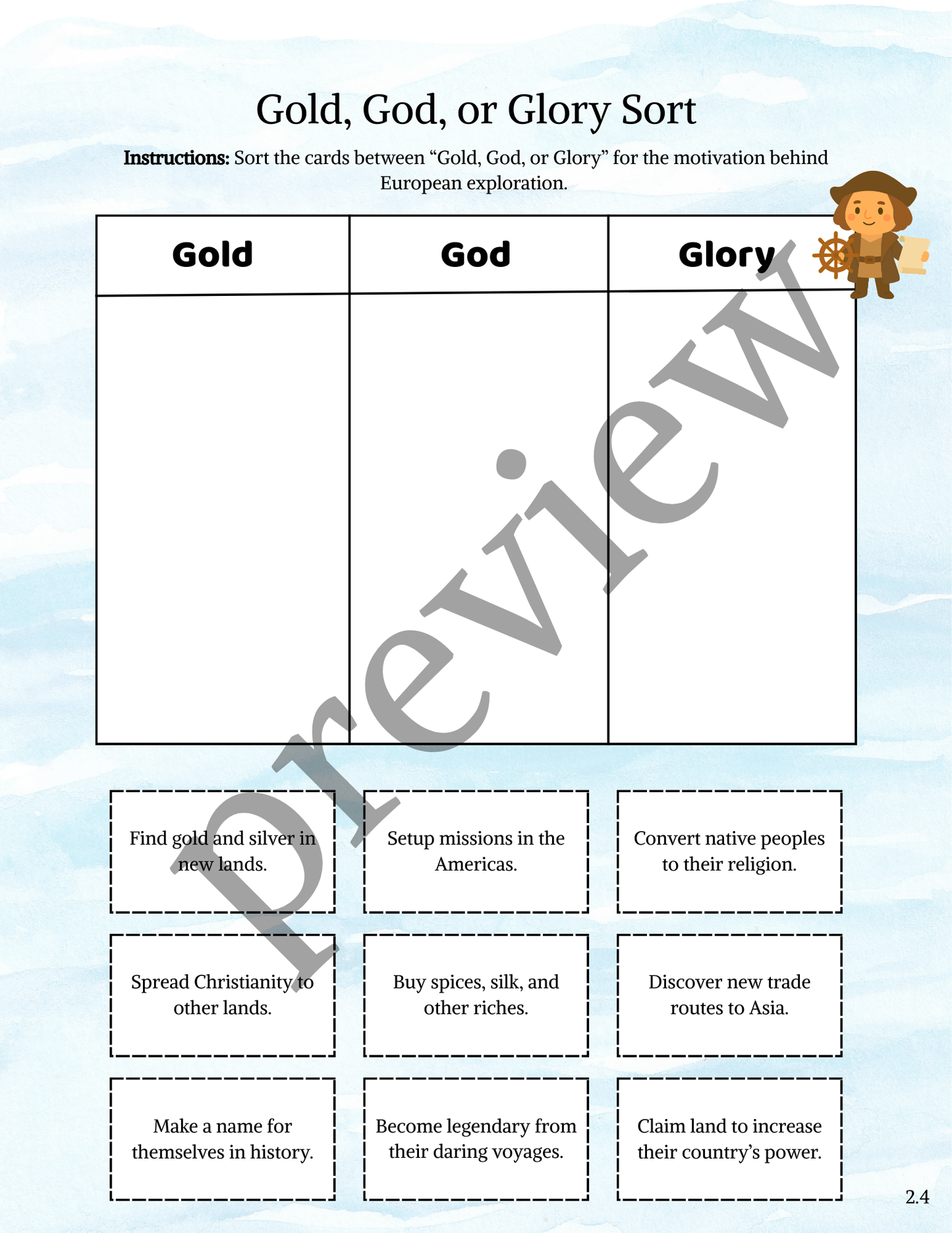 Age of Exploration Activity Bundle | 3rd–5th Grade