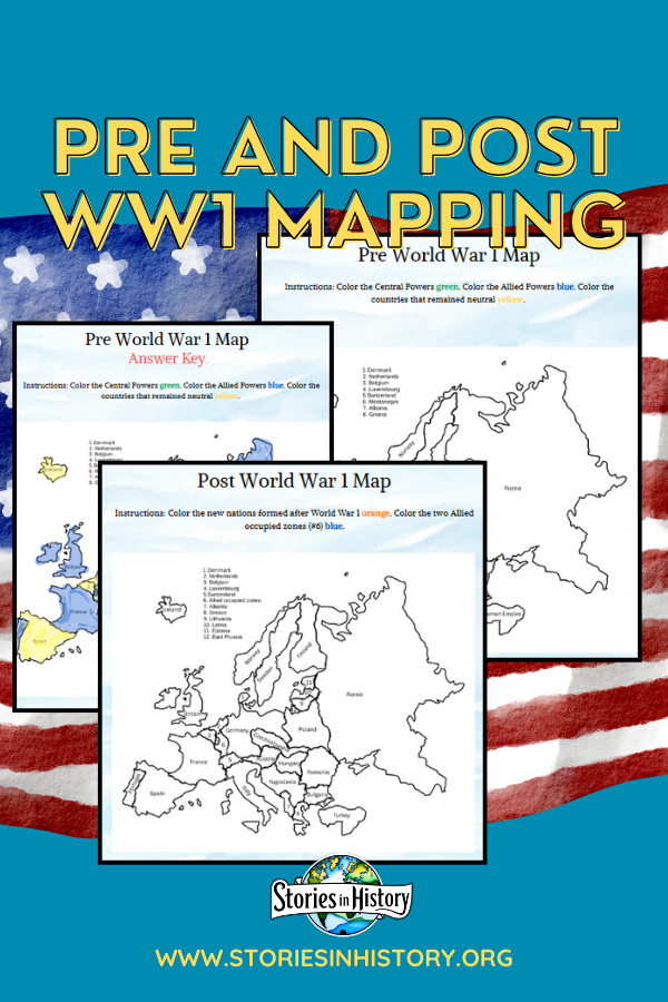 WW1- Pre and Post War Mapping
