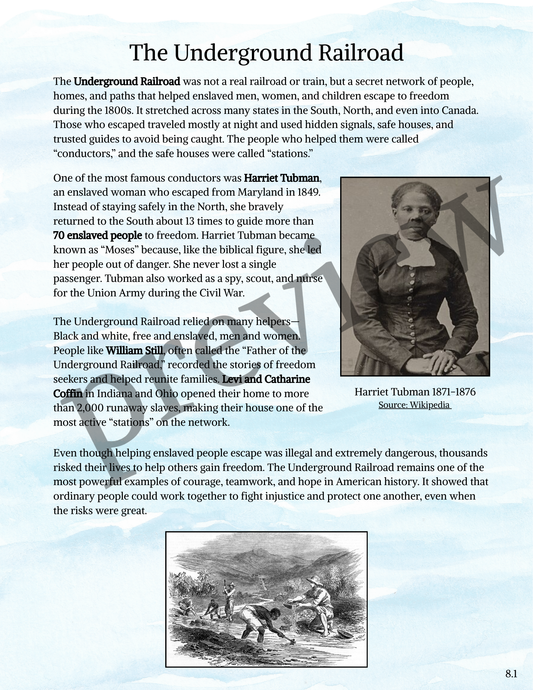 Civil War & Reconstruction Activity Bundle for 3rd–5th Grade