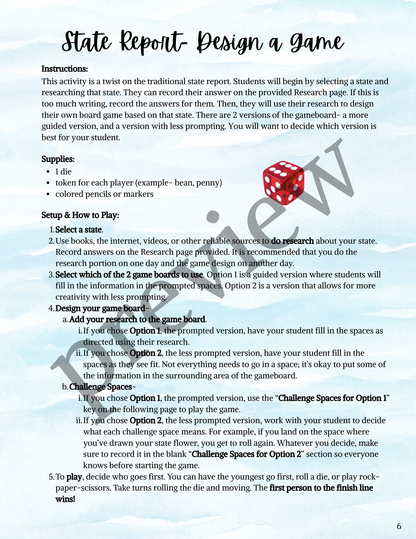 My World, My Story Extension Pack- PRINTED