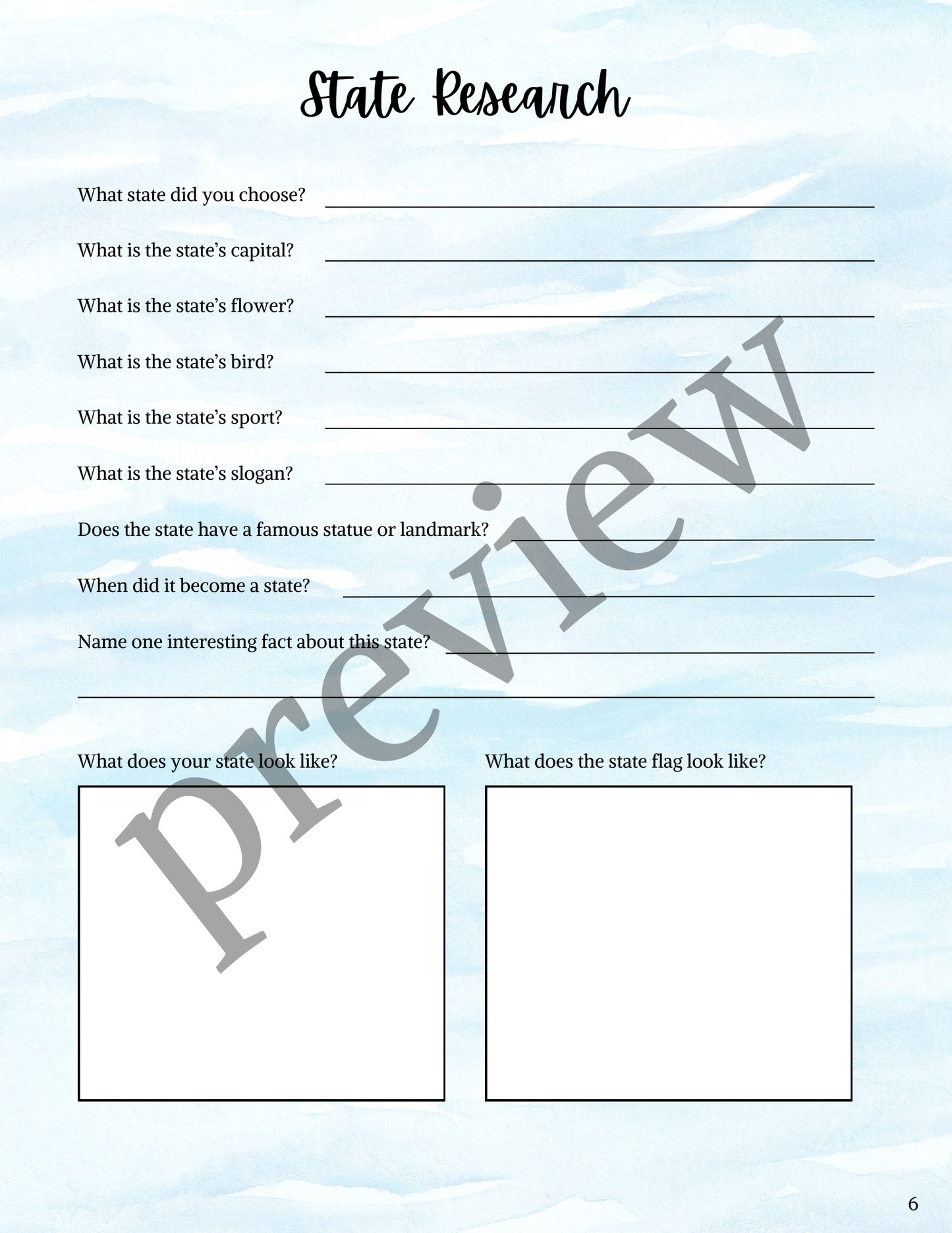 My World, My Story Extension Pack- PRINTED