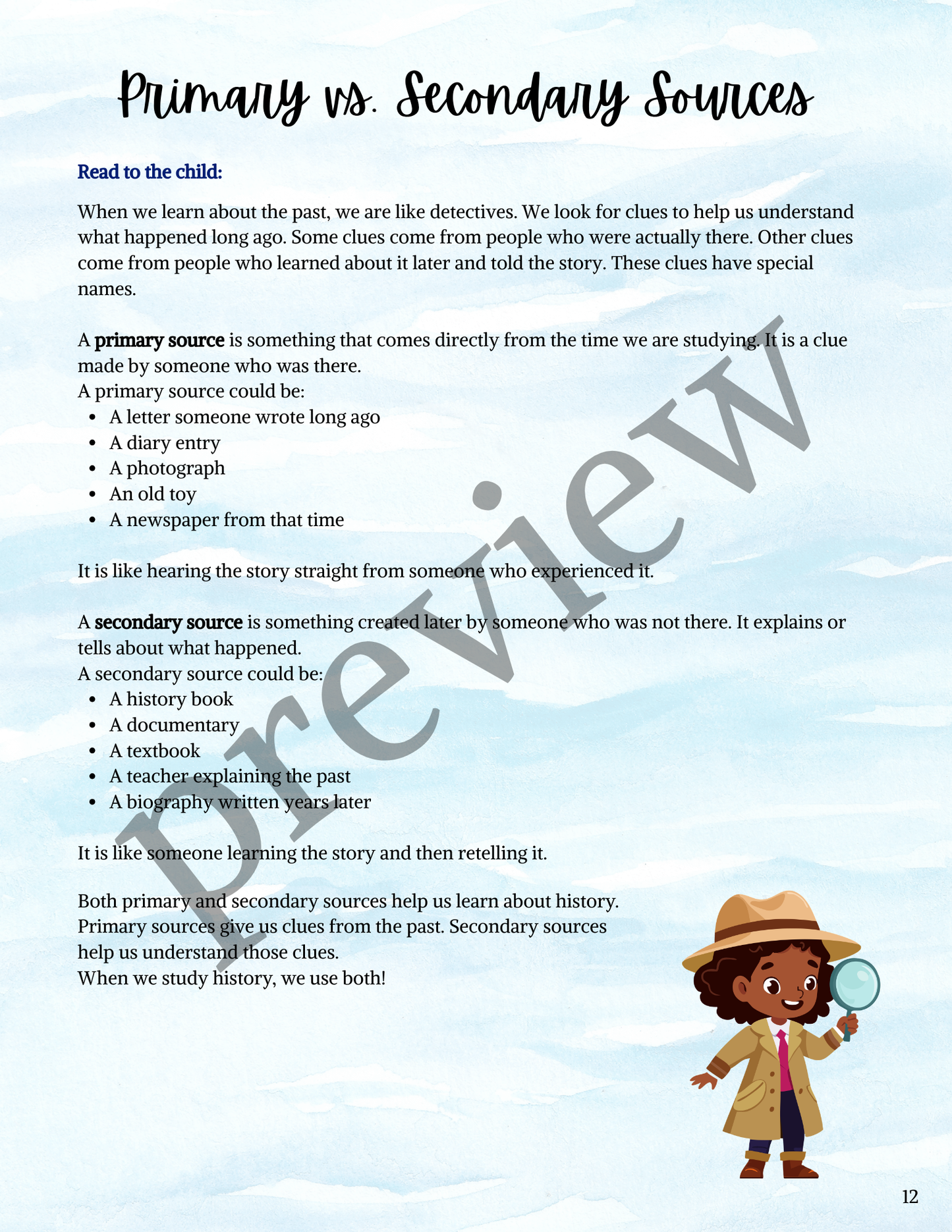 My World, My Story Extension Pack- PRINTED