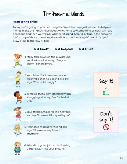 Full Year My Story Begins- TK & Kinder Curriculum- DIGITAL DOWNLOAD