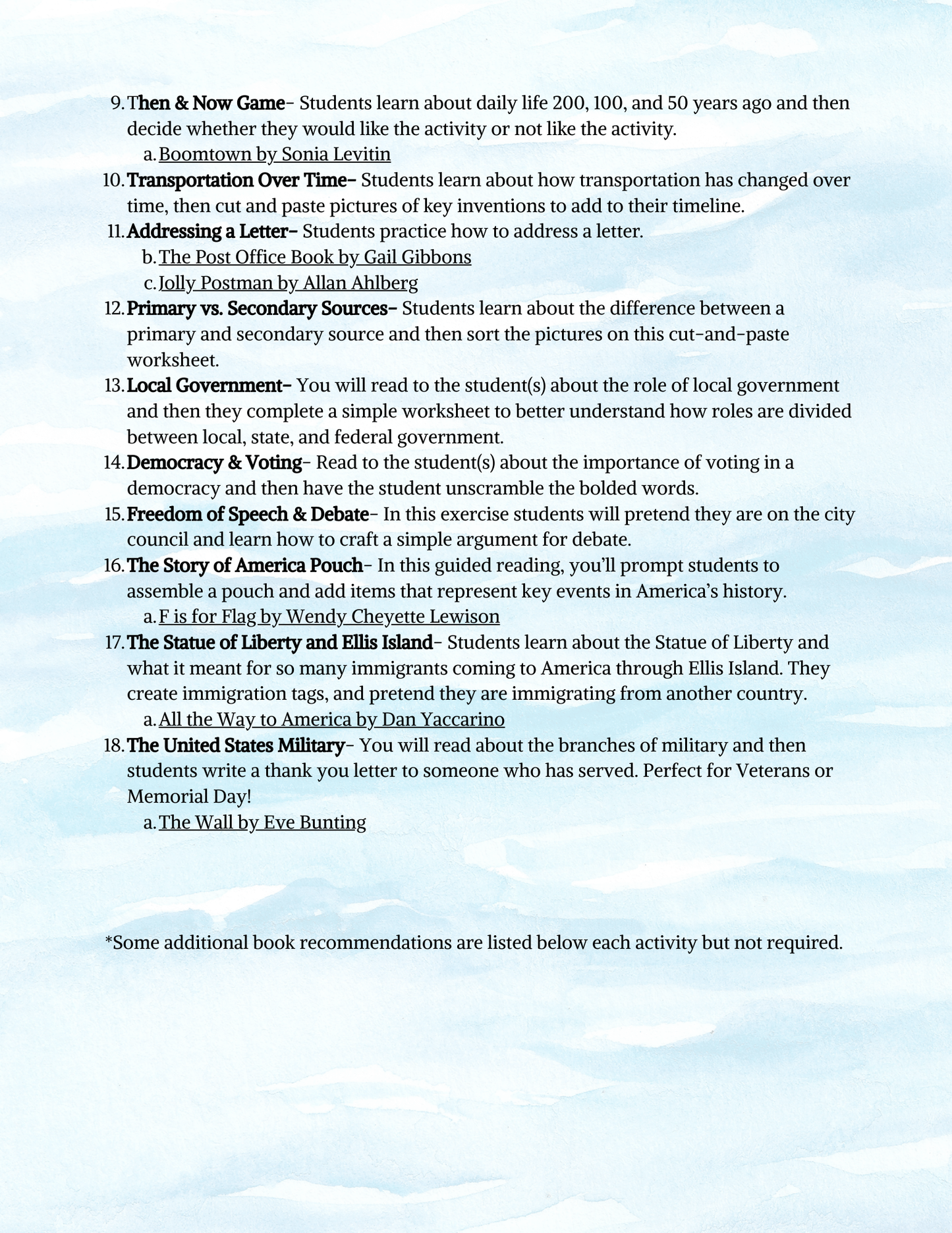My World, My Story Extension Pack- PRINTED
