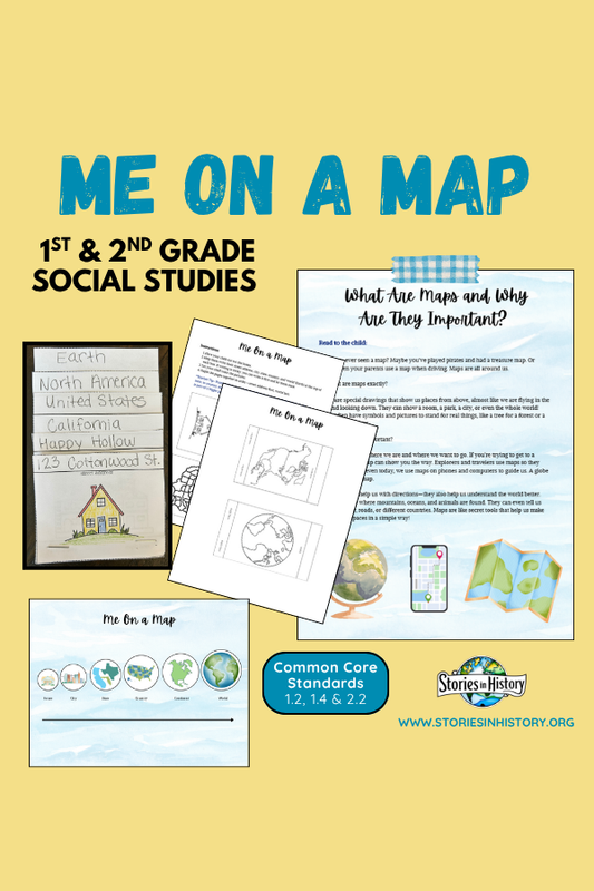 Me on the Map Project - Geography & Community Activity for K–2