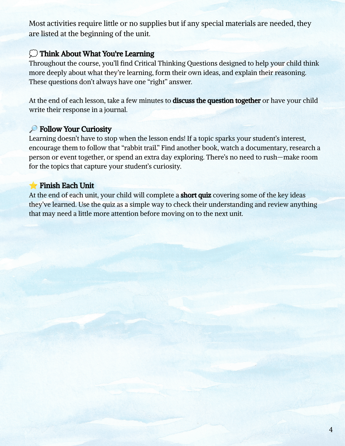 Full Year Early American History Curriculum- PRINTED + Digital
