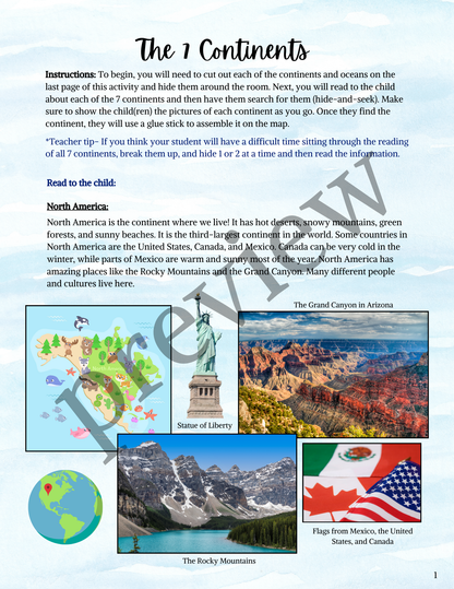 My World, My Story Extension Pack- PRINTED