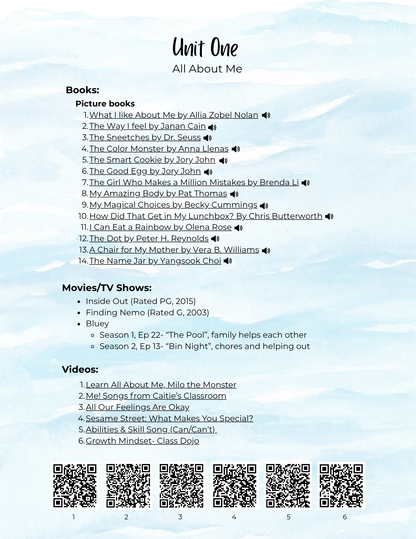 Full Year My Story Begins- TK & Kinder Curriculum- DIGITAL DOWNLOAD