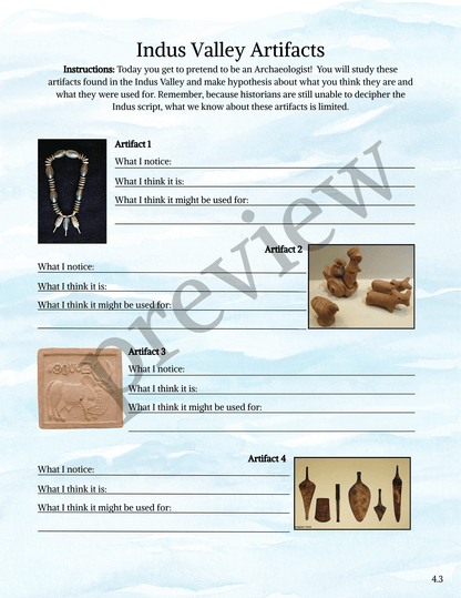 Full-Year Ancient Civilizations Curriculum- DIGITAL DOWNLOAD