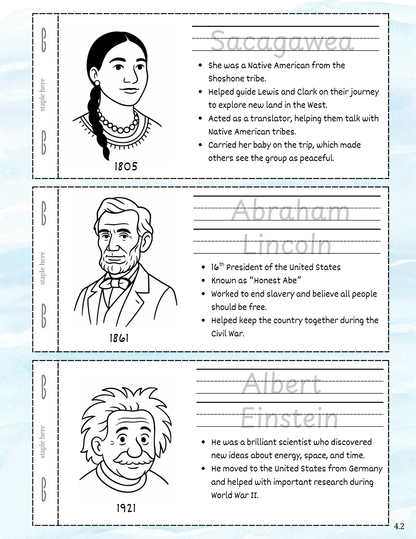 Full Year My World, My Story- 1st & 2nd Grade Curriculum- PRINTED