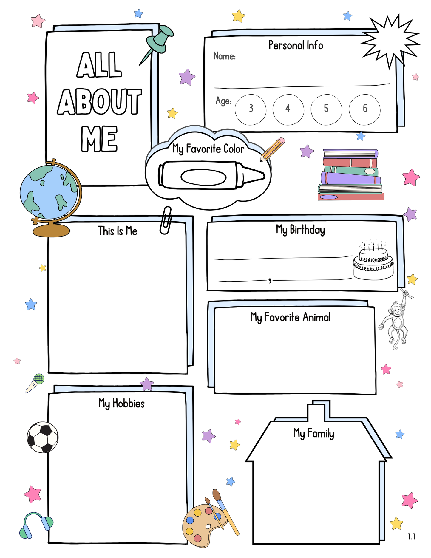 Full Year My Story Begins- TK & Kinder Curriculum- DIGITAL DOWNLOAD