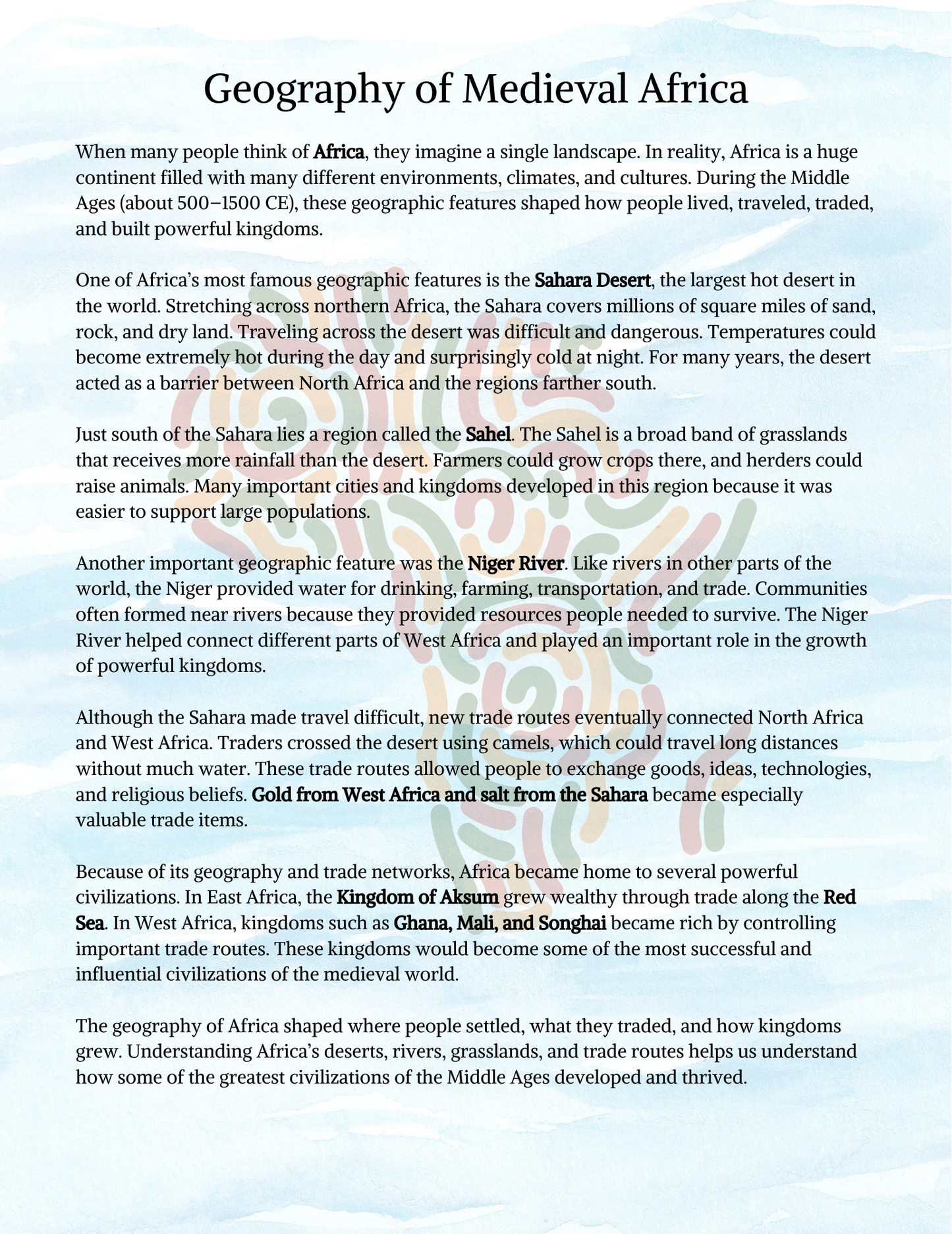 Full Year Medieval History Curriculum (Coming Soon)- PREVIEW