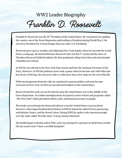 Full Year Modern American History Curriculum- DIGITAL DOWNLOAD