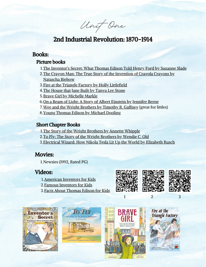 Full Year Modern American History Curriculum- DIGITAL DOWNLOAD