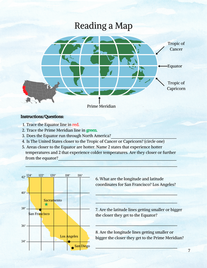 Full Year California History Curriculum- PRINTED