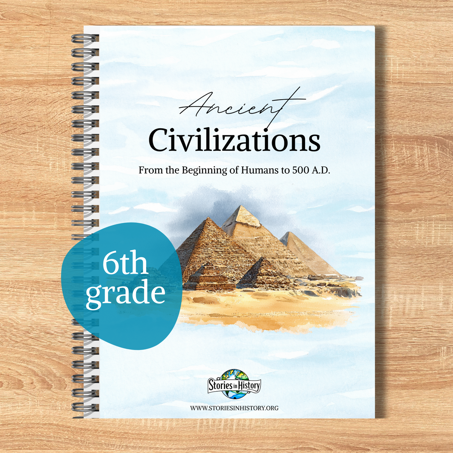 Full-Year Ancient Civilizations Curriculum- PRINTED + Digital