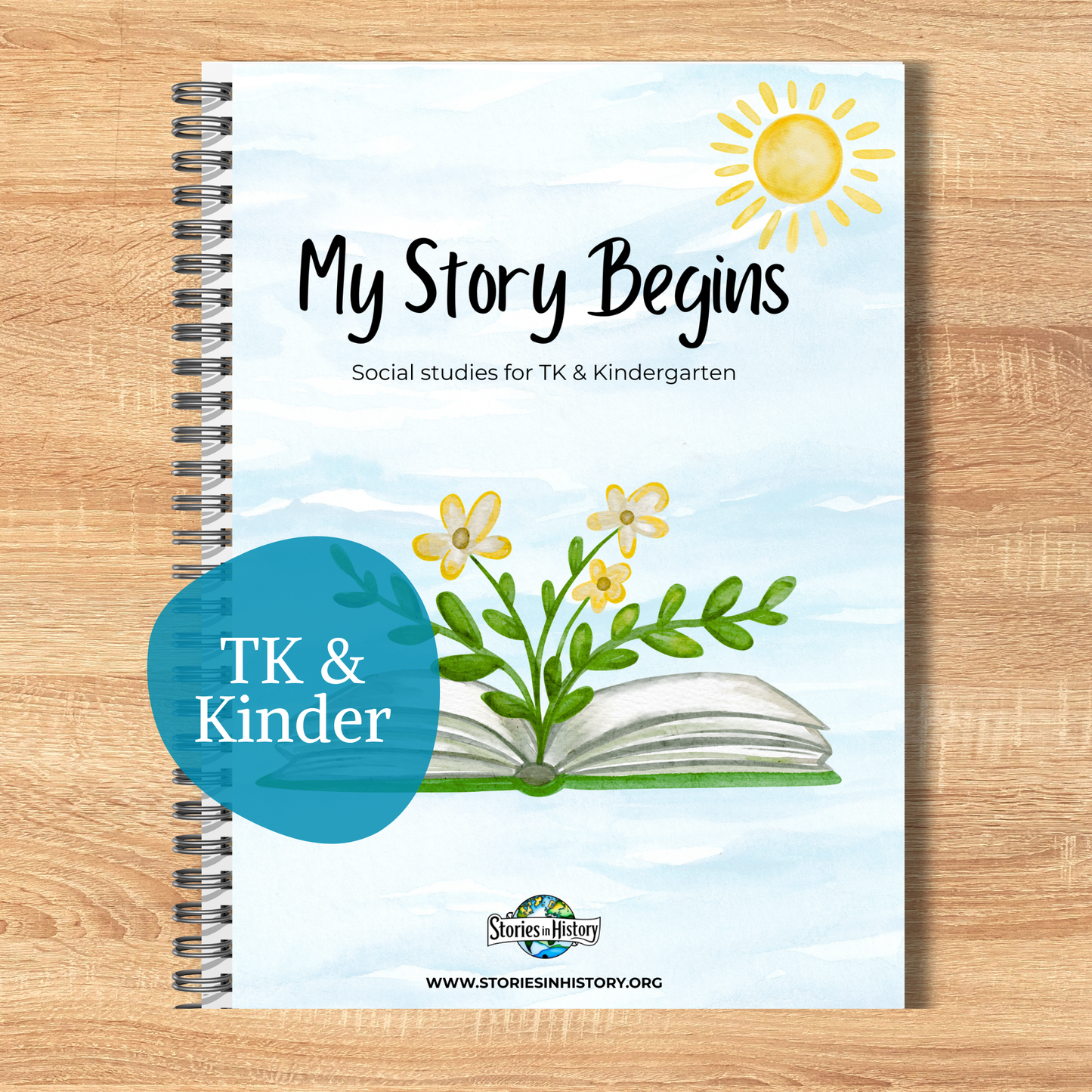Full Year My Story Begins- TK & Kinder Curriculum- DIGITAL DOWNLOAD