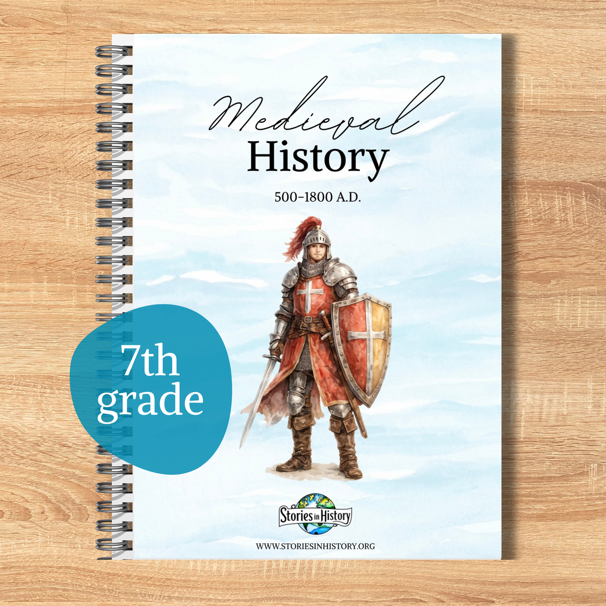 Full Year Medieval History Curriculum PRINTED + Digital