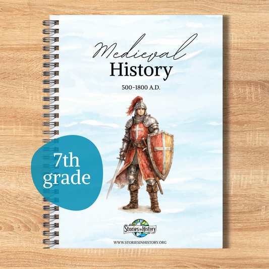 Full Year Medieval History Curriculum PRINTED + Digital (Preorder)