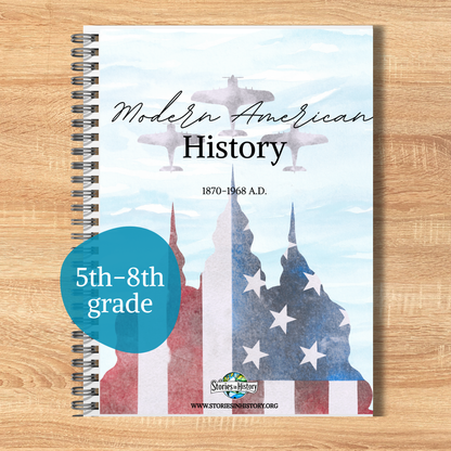 Full Year Modern American History Curriculum- PRINTED