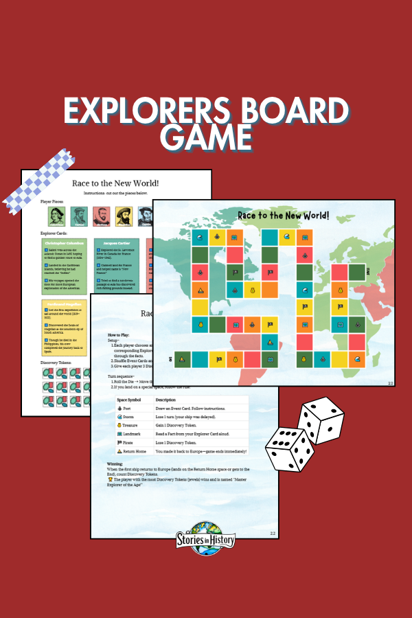 Age of Exploration Explorers Board Game