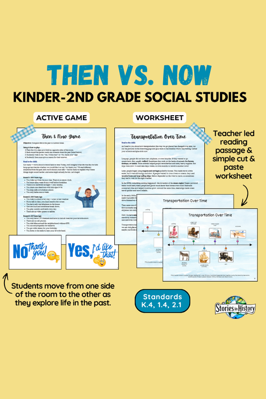 Then & Now Activities- Past and Present