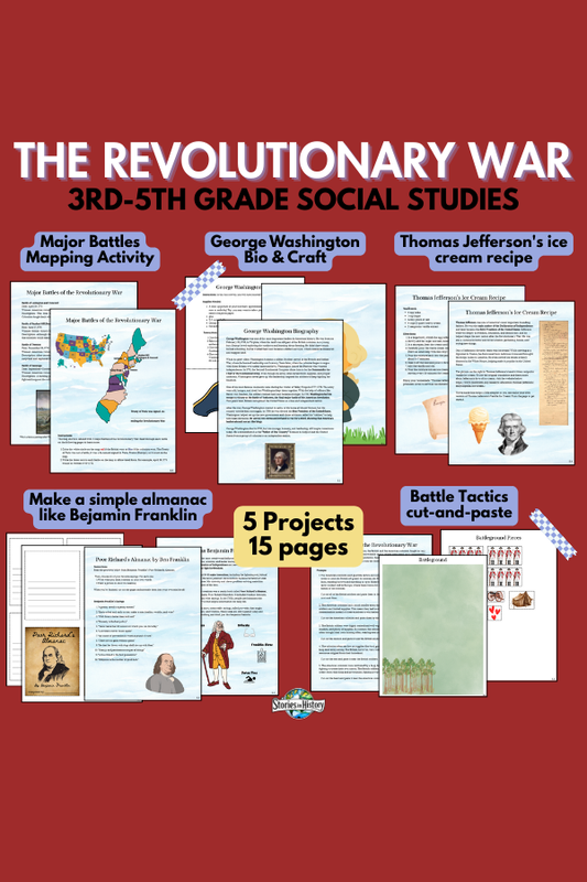 American Revolution Activity Bundle (3rd–5th Grade)