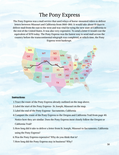 Full Year California History Curriculum- DIGITAL DOWNLOAD