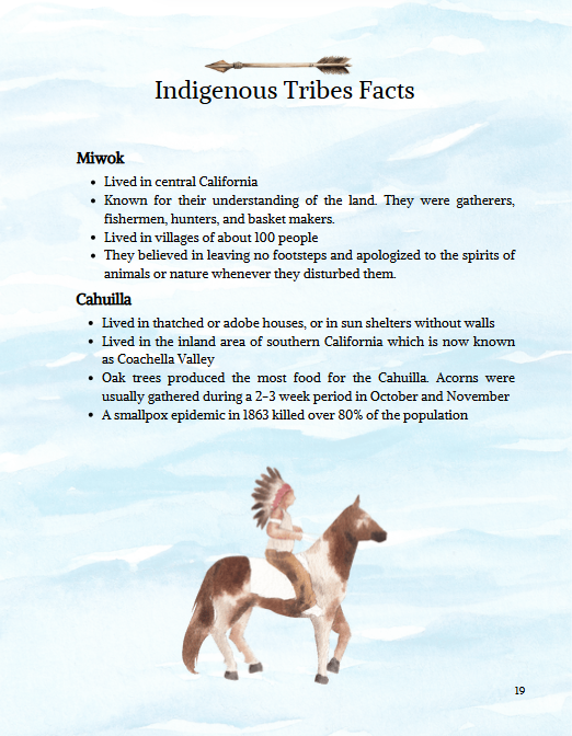 Native American Pictograph Rock Painting (California History)