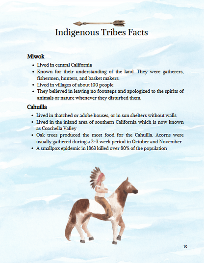 Native American Pictograph Rock Painting (California History)