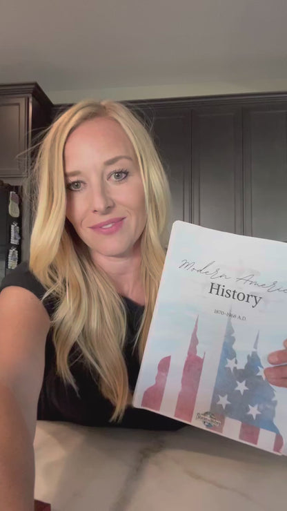 Full Year Modern American History Curriculum- DIGITAL DOWNLOAD