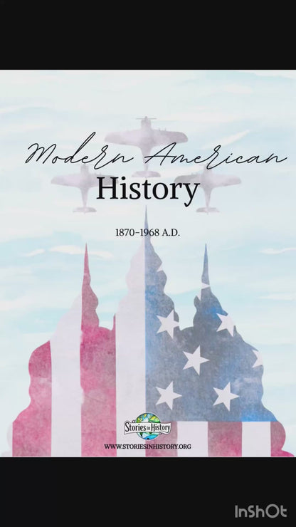 Full Year Modern American History Curriculum- DIGITAL DOWNLOAD